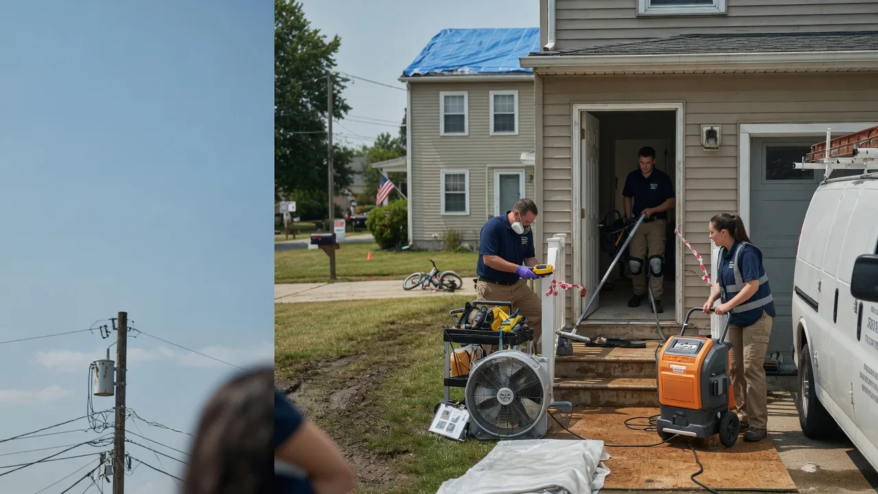 Water Damage Repair in Rock, WV near me